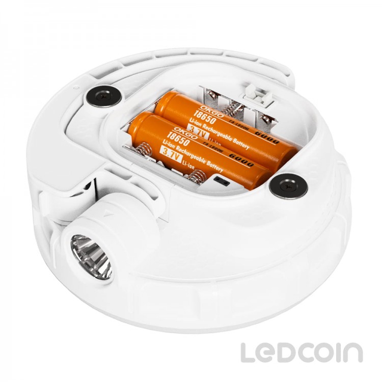Аккумуляторный светодиодный светильник Ledcoin EL307 11Вт белый