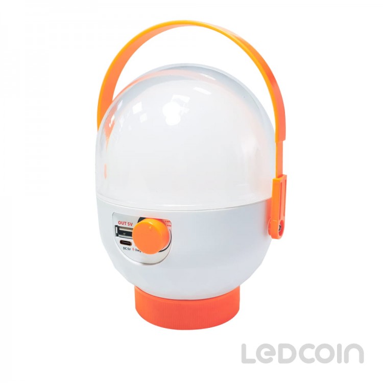Аккумуляторный светодиодный светильник Ledcoin EL311 6Вт белый