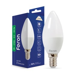 Світлодіодна лампа Feron LB-720 4Вт E14 2700K
