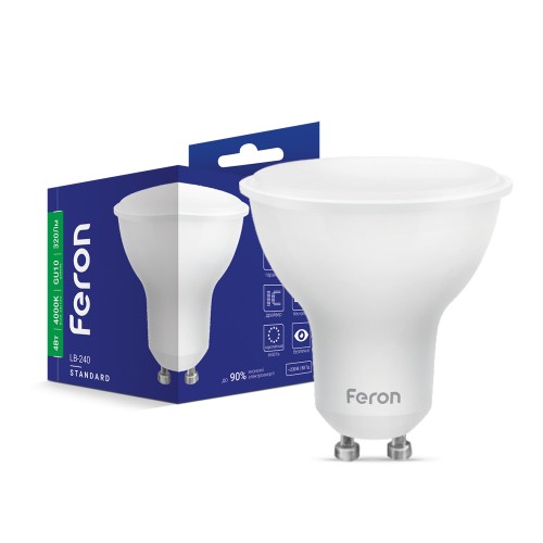 Світлодіодна лампа Feron LB-240 4Вт GU10 4000K