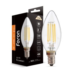 Светодиодная лампа Feron Filament LB-158 6Вт E14 2700K