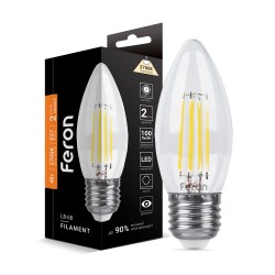 Светодиодная лампа Feron Filament LB-68 4Вт E27 2700K