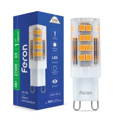 Светодиодная лампа Feron LB-432 4Вт G9 2700K