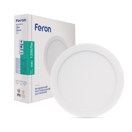 Светодиодный светильник Feron AL510-1 20W 4000K 