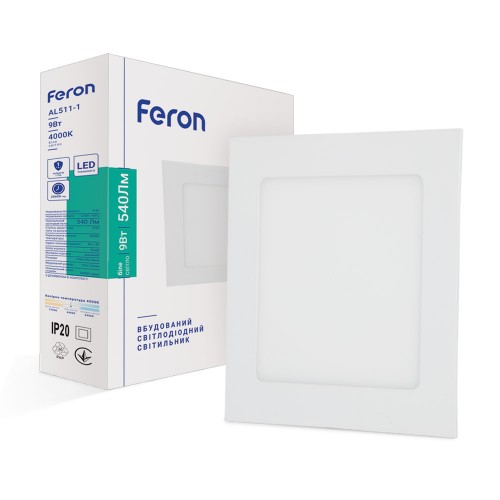 Светодиодный светильник Feron AL511-1 9W 4000K 