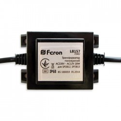 Понижающий трансформатор Feron LB157 20W IP68