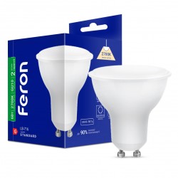 Світлодіодна лампа Feron LB-716 6Вт GU10 2700K