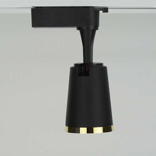 Трековый светильник Feron AL111 10W черный-золото