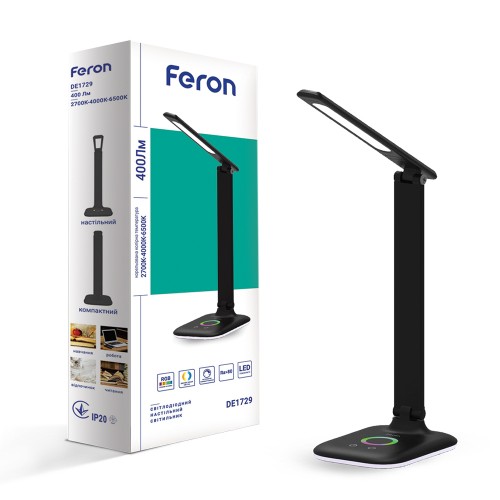 Настольный світлодіодний светильник Feron DE1729 