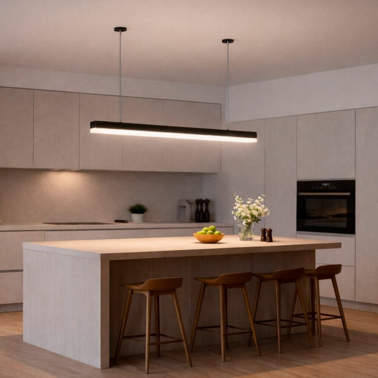 Світлодіодний світильник Feron AL4020 36Вт 4000K чорний