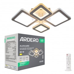 Светодиодная накладная люстра Ardero AL6164ARD VIVID 88Вт белый