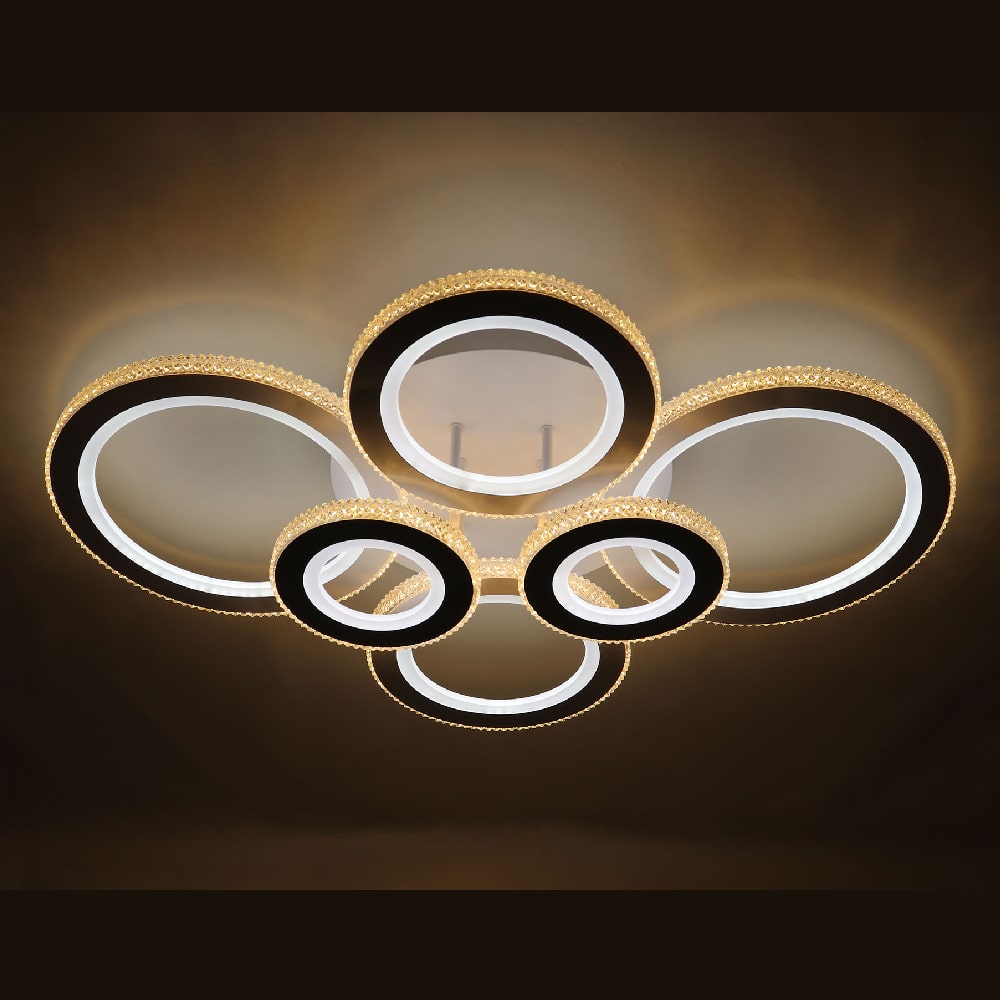 Светодиодная накладная люстра Ardero AL6166ARD VIVID 75Вт белый