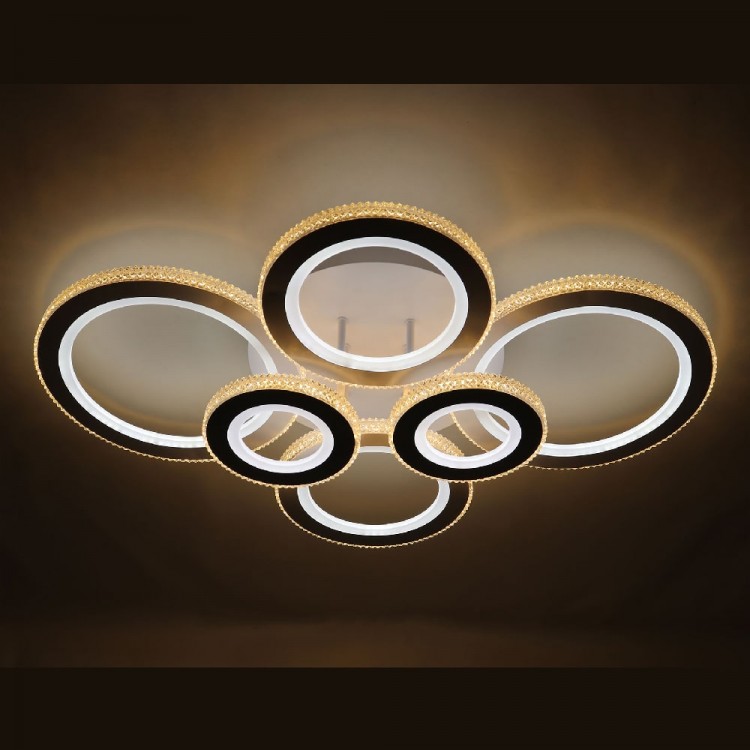 Светодиодная накладная люстра Ardero AL6166ARD VIVID 75Вт белый