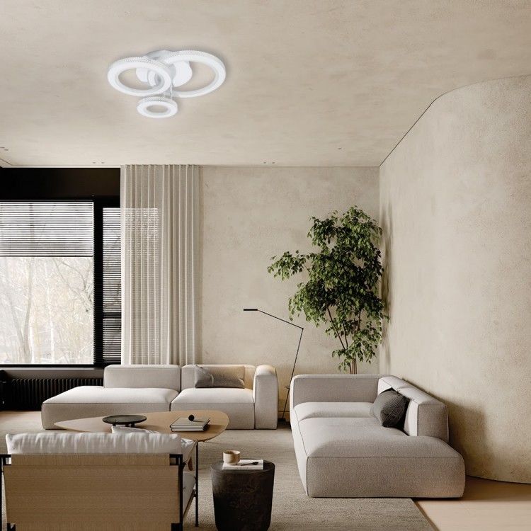 Светодиодная люстра Ardero AL6163-1ARD VIVID 35Вт 5000K белый