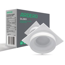 Встраиваемый светильник Ardero DL2801 G5.3 белый 