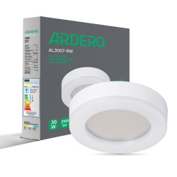 Світлодіодний світильник Ardero AL3007-RW 30W 5000К IP65 білий