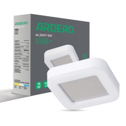 Світлодіодний світильник Ardero AL3007-SW 15W 5000К IP65 білий