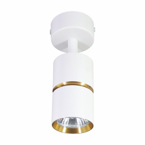 Накладной поворотный светильник  Ardero ML312-1 BAMBOO GU10 белый+золото