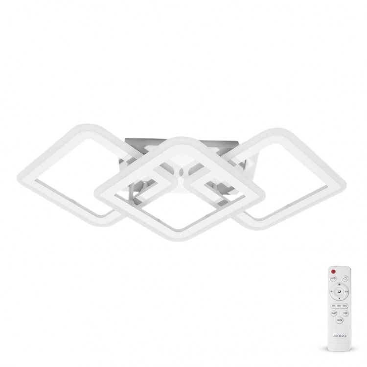 Світлодіодна накладна люстра Ardero AL6143ARD MADEIRA 60Вт білий