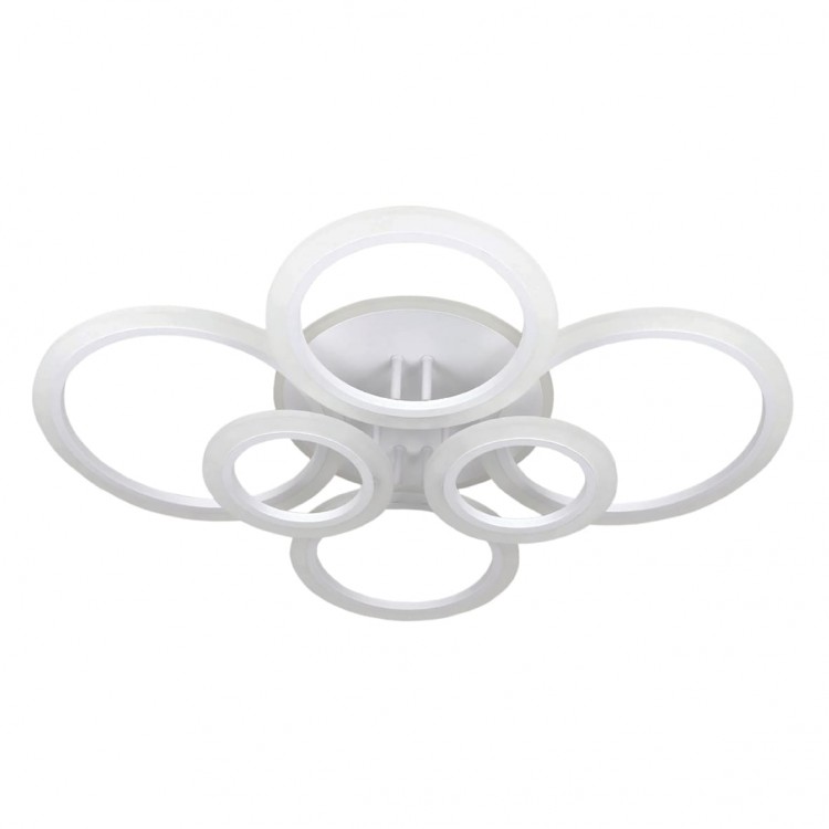 Світлодіодна накладна люстра Ardero AL6460ARD SOFT R 120Вт білий