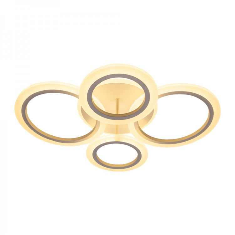 Світлодіодна накладна люстра Ardero AL6460ARD SOFT R 120Вт білий