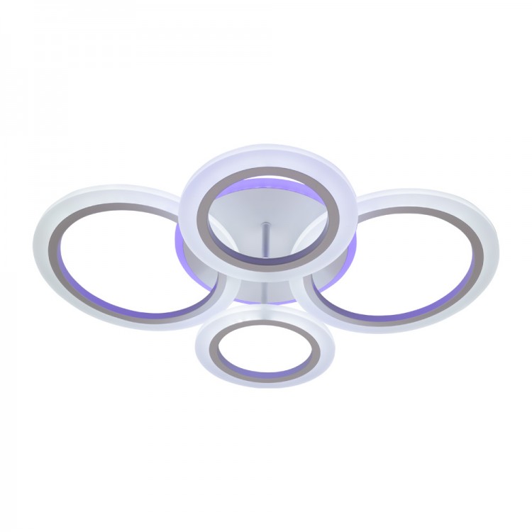 Світлодіодна накладна люстра Ardero AL6460ARD SOFT R 120Вт білий