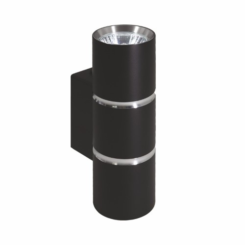 Накладной настенный светильник Ardero ML389-2 BAMBOO GU10 черный+хром