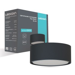 Накладний світильник Ledcoin ML400 під лампу чорний