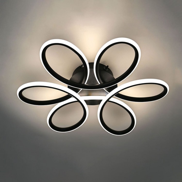 Светодиодный накладной светильник Ardero AL6520-1ARD LUCE 65Вт чорний