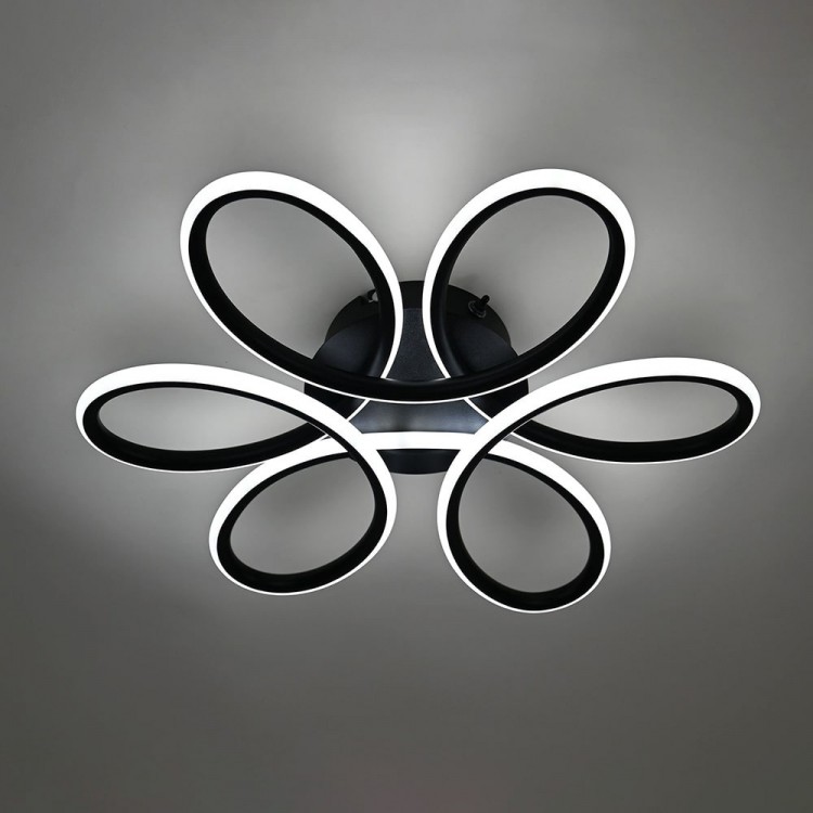 Светодиодный накладной светильник Ardero AL6520-1ARD LUCE 65Вт чорний