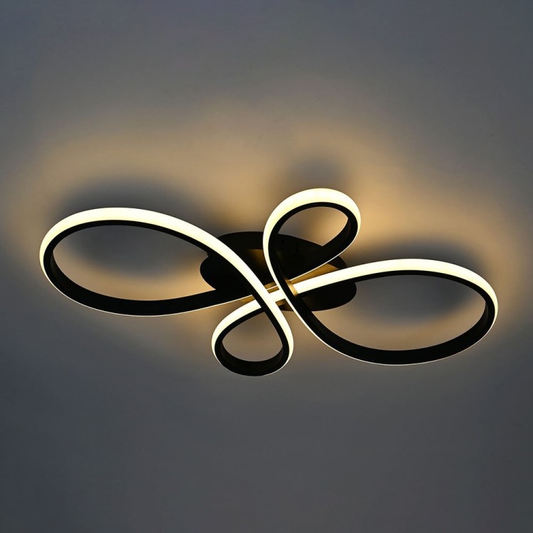 Светодиодная люстра Ardero AL6530-1ARD FABIO S 60Вт черный