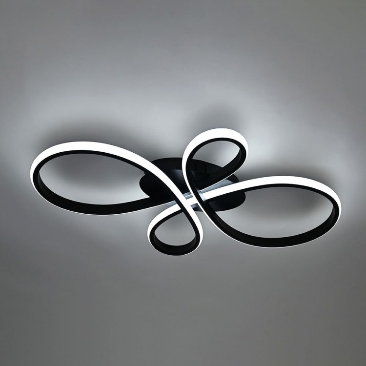 Светодиодная люстра Ardero AL6530-1ARD FABIO S 60Вт черный