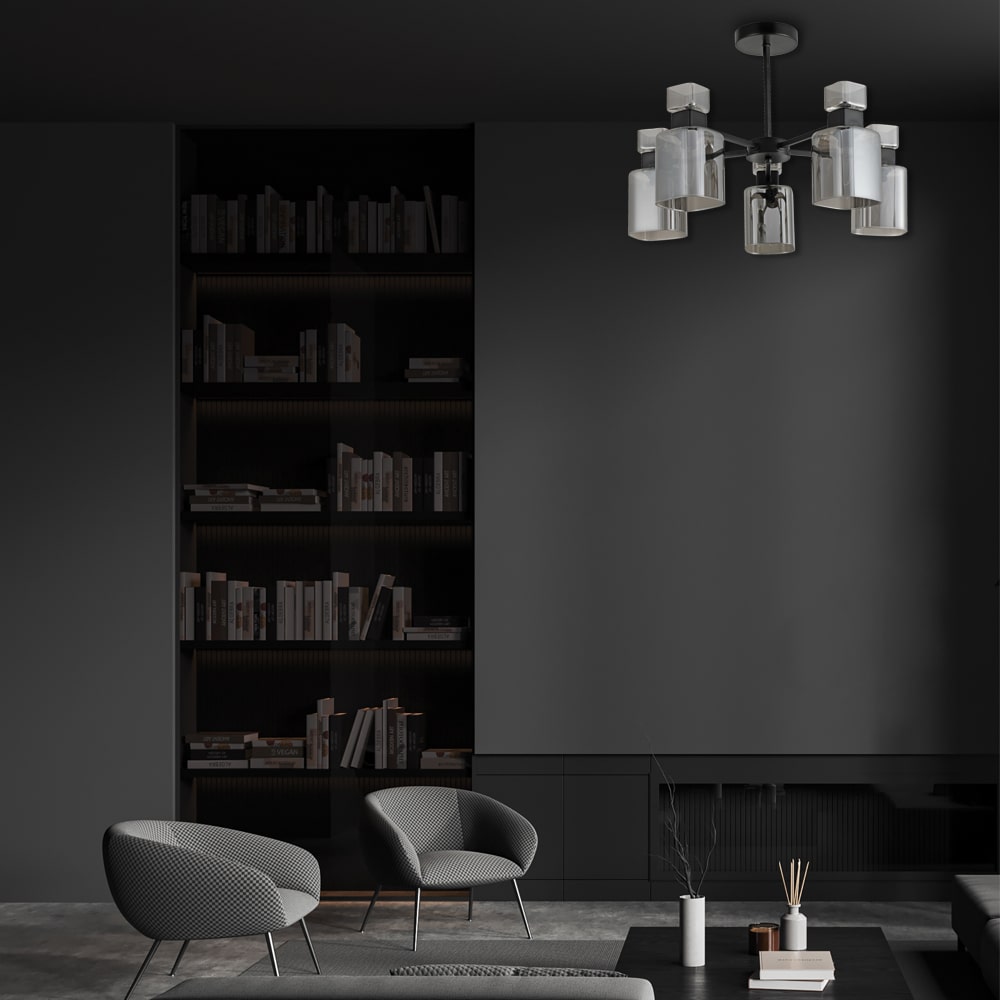 Накладной светильник Ardero BL1150-1 OLIVIA под лампу черный
