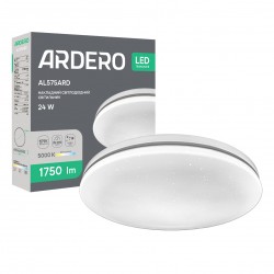 Светодиодный накладной светильник Ardero AL575ARD SILVER 24Вт 5000K