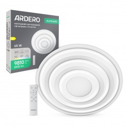 Светодиодный накладной светильник Ardero AL6114ARD ATLANT R 65Вт белый