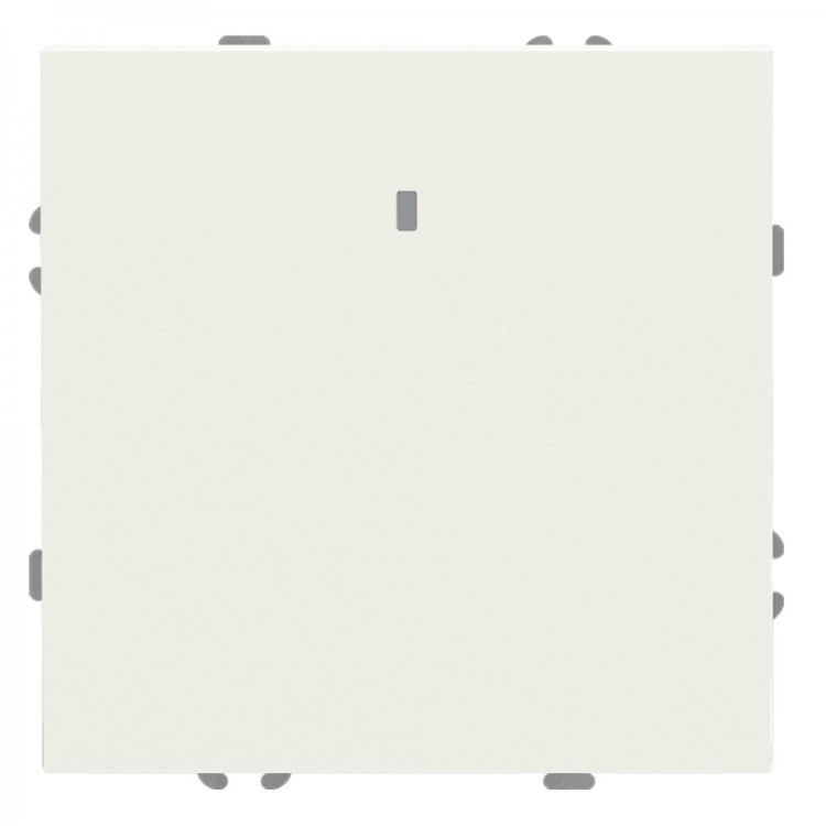 Выключатель 1-клавишный Ardero EV111L-W Soft 10А с подсветкой белый