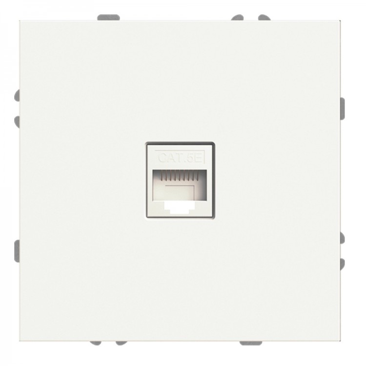 Розетка комп'ютерна Ardero ER151PC-W Soft біла