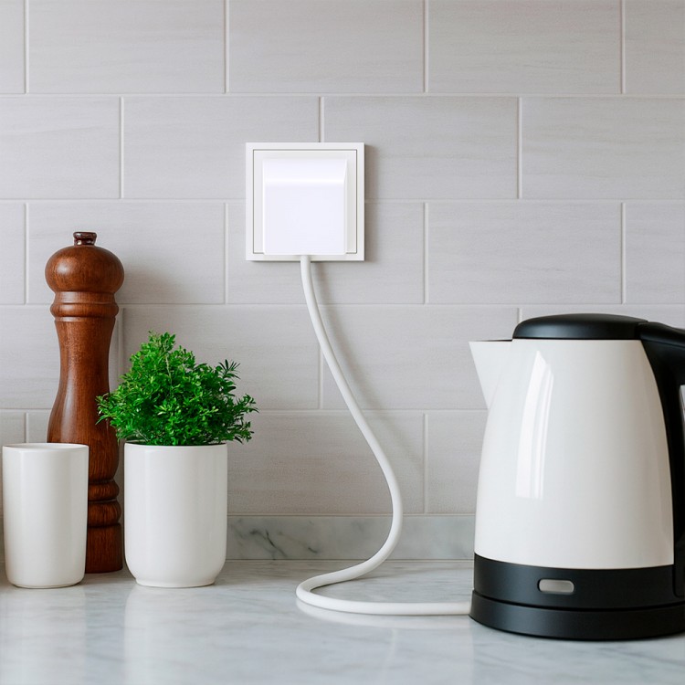 Вивід кабелю Ardero ER161C-W Soft білий