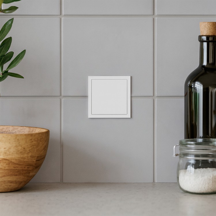 Заглушка Ardero EV111B-W Soft біла