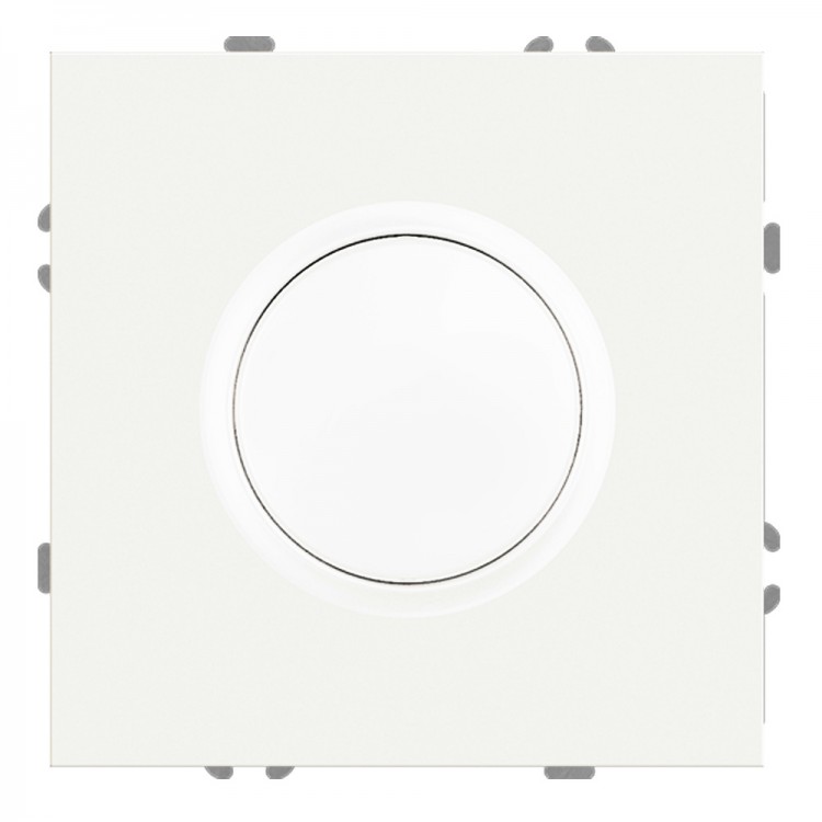 Світлорегулятор поворотний Ardero EV111D-W Soft 5-100W білий