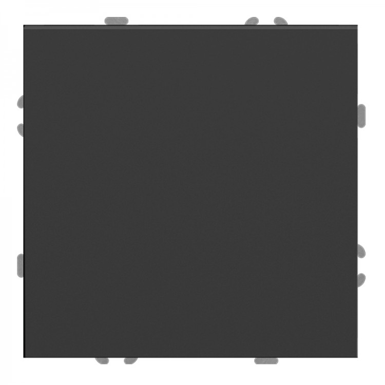 Вимикач 1-клавішний перехресний Ardero EV131-B Soft 10А чорний 