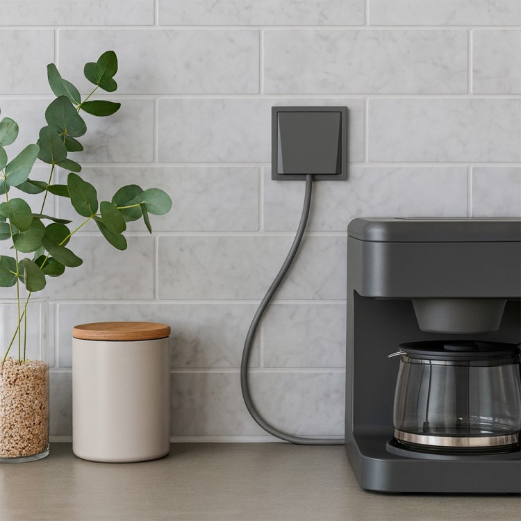 Вивід кабелю Ardero ER161C-G Soft сірий