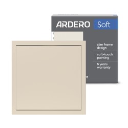 Вимикач 1-клавішний перехресний Ardero EV131-C Soft 10А шампань