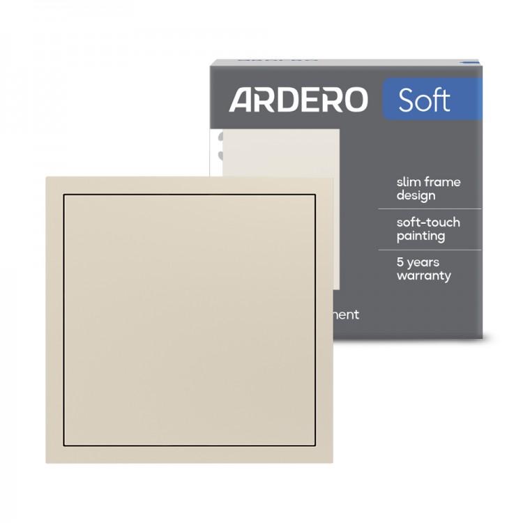 Заглушка Ardero EV111B-C Soft шампань