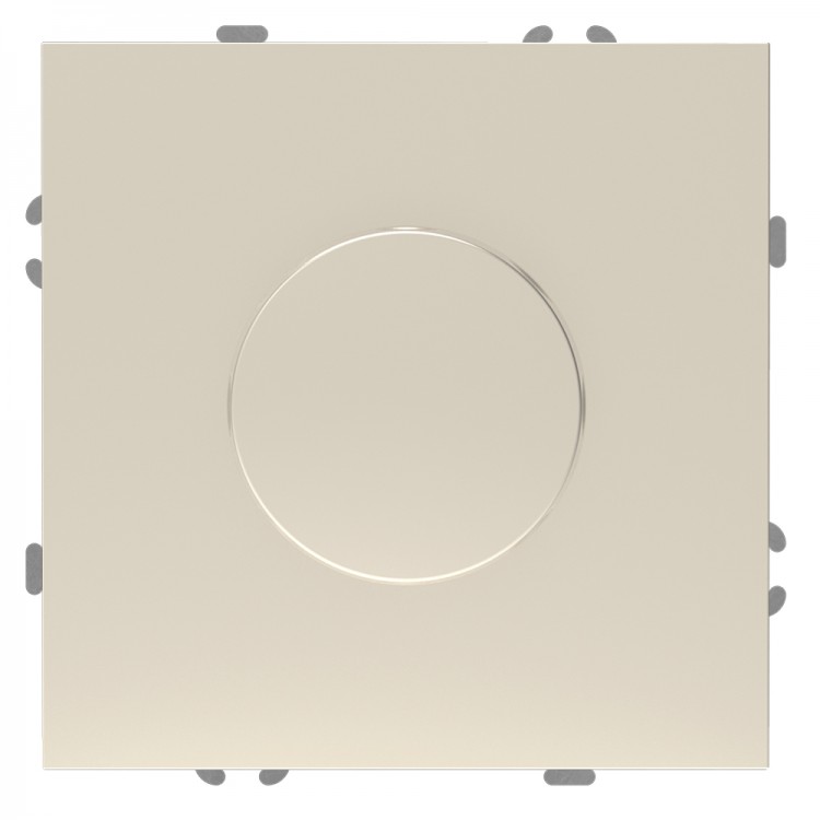 Світлорегулятор поворотний Ardero EV111D-C Soft 5-100W шампань