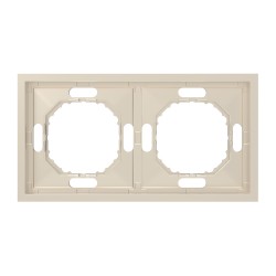 Рамка 2-місна Ardero EF102-C Soft шампань