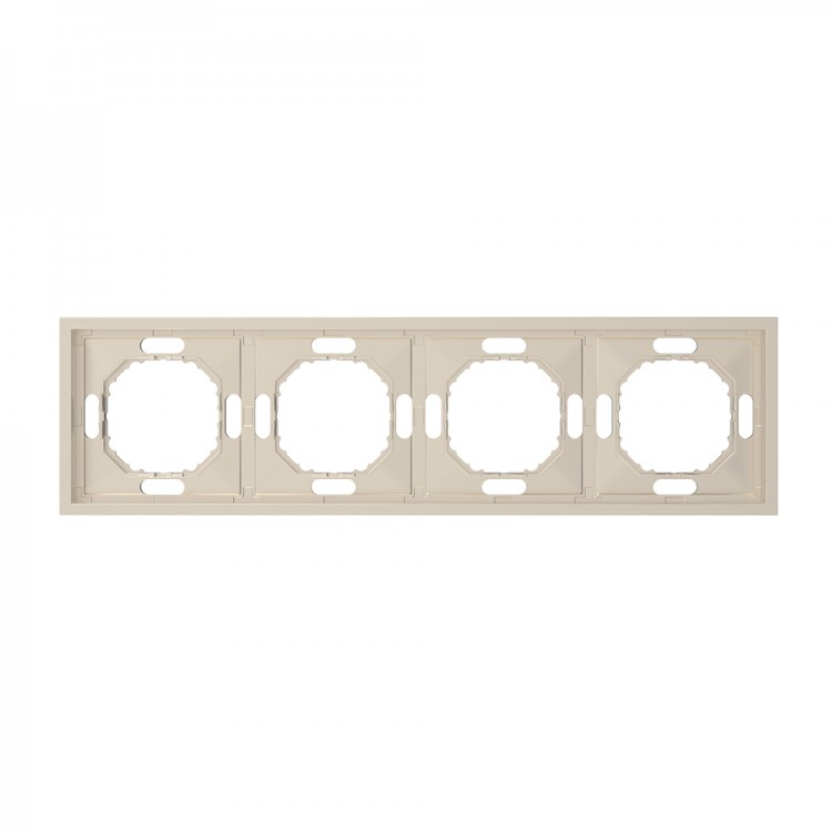 Рамка 4-місна Ardero EF104-C Soft шампань