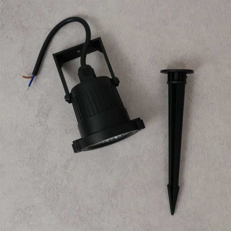 Ґрунтовий світлодіодний світильник Ledcoin SP1403 6Вт 3000K чорний