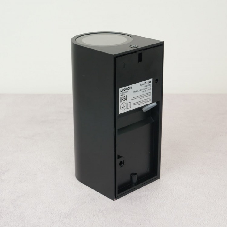 Архитектурный накладной светильник Ledcoin DH145 под лампу черный