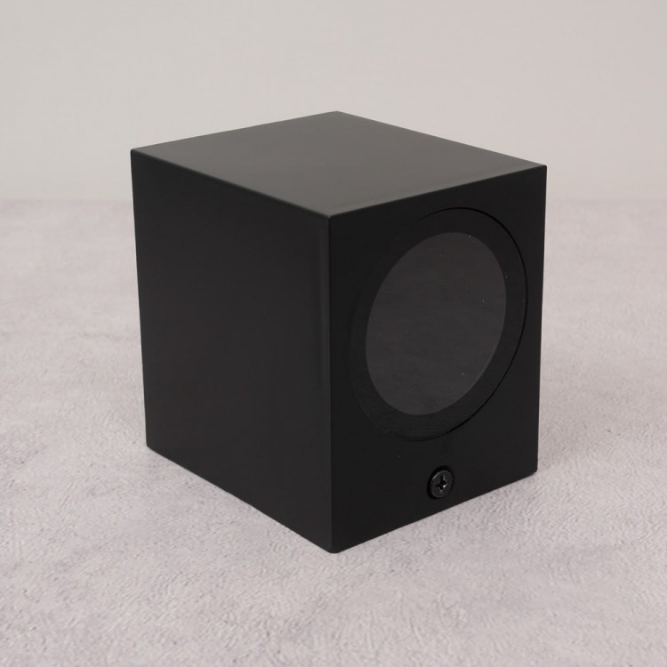 Архітектурний накладний світильник Ledcoin DH146 під лампу чорний